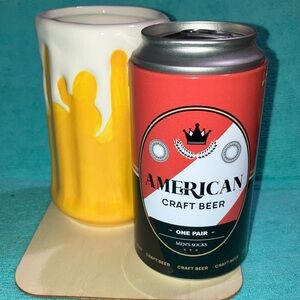 American Craft Beer Men's Socks & Mug